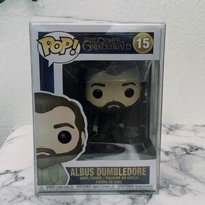 Harry Potter Albus Dumbledore Crimes of Grindelwald Funko POP w/ Protective case